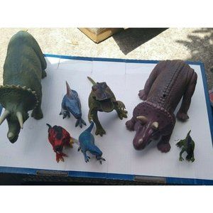 7pc Dinosaur Collection Tyrannosaurus Rex & More